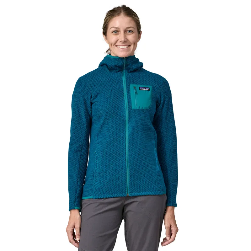 Patagonia Womens R1 Air Full-Zip Hoody - Lagom Blue