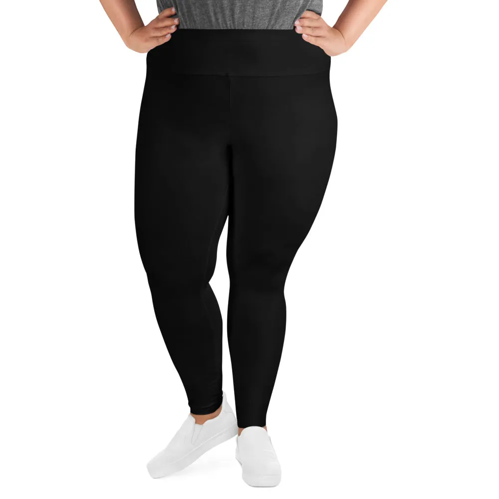 Plus Size Leggings Black