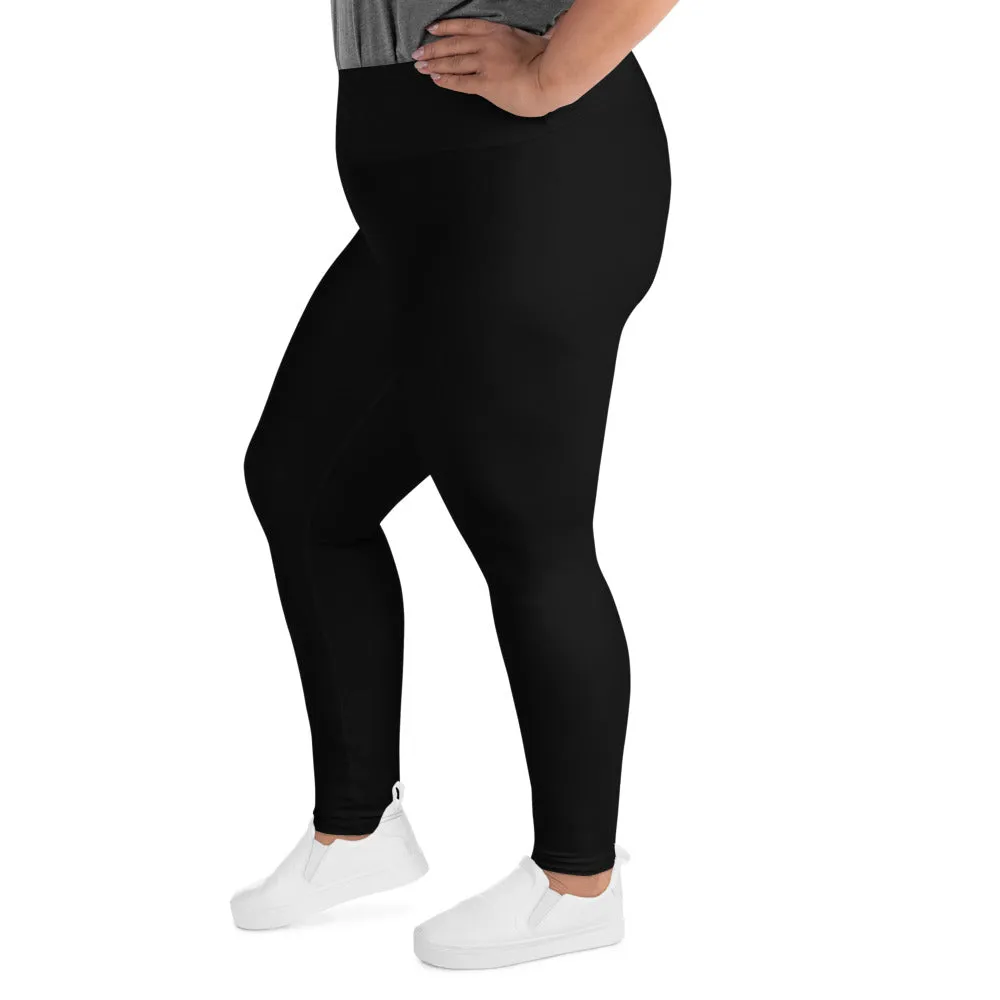 Plus Size Leggings Black