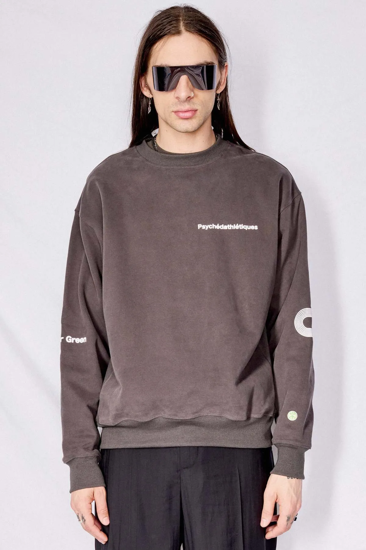 Psychdathltiques Crewneck sweater - Black