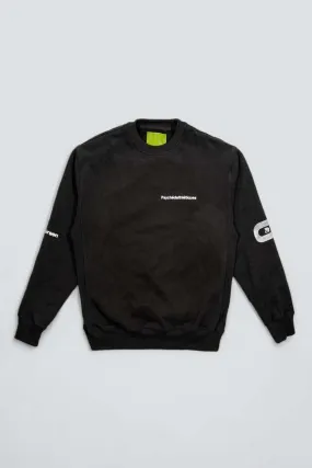 Psychdathltiques Crewneck sweater - Black