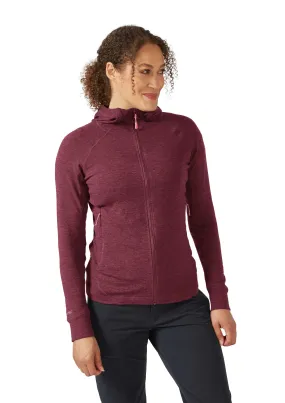 Rab Women's Nexus Hoody, Deep Heather / L