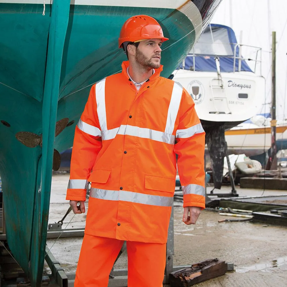 Result - Core - Hi-Vis Motorway Coat - RS218