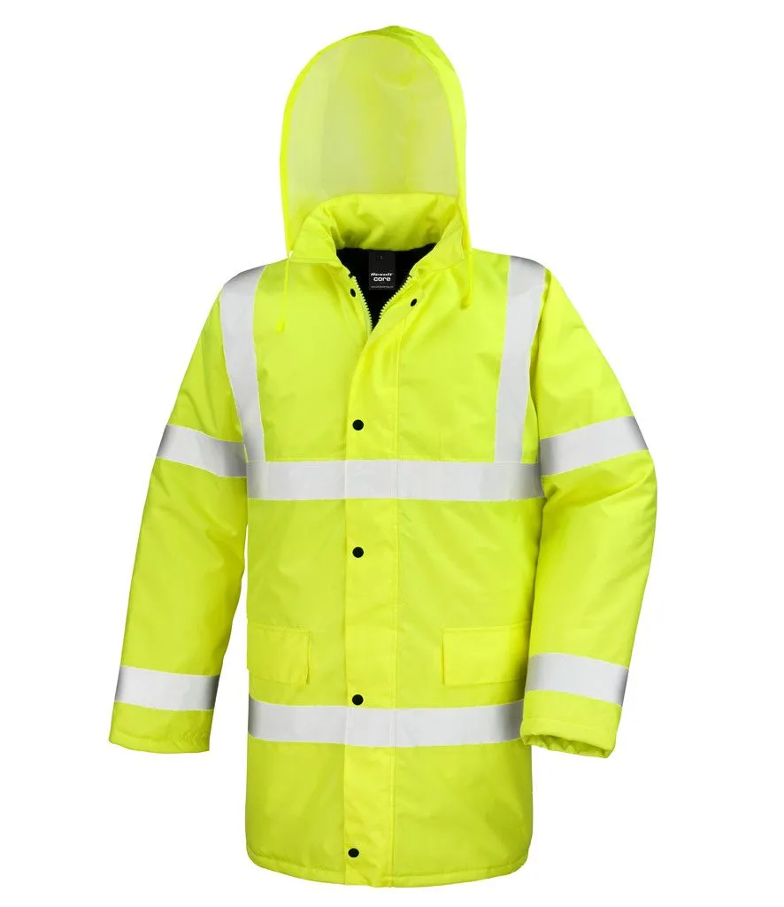 Result - Core - Hi-Vis Motorway Coat - RS218