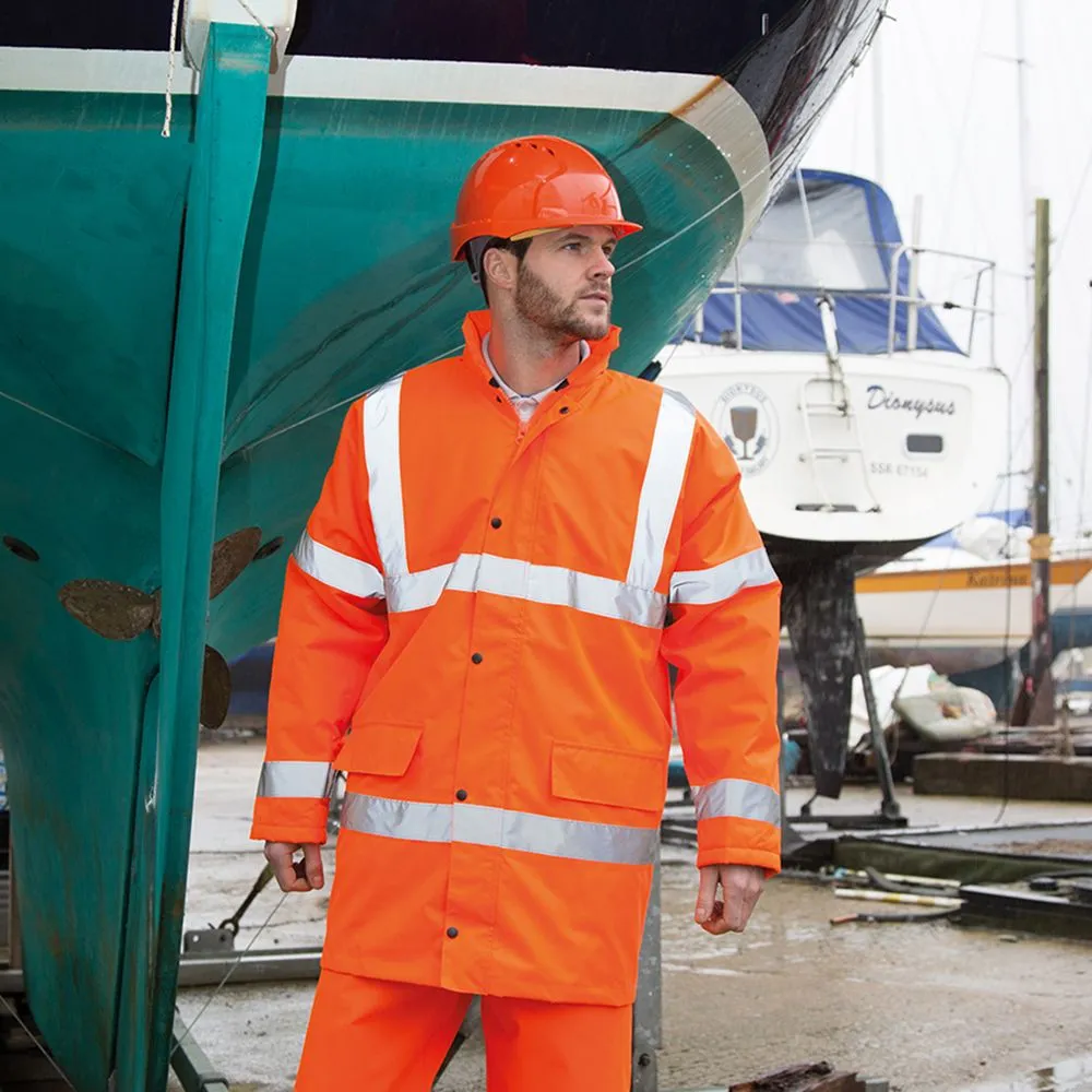 Result - Core - Hi-Vis Motorway Coat - RS218