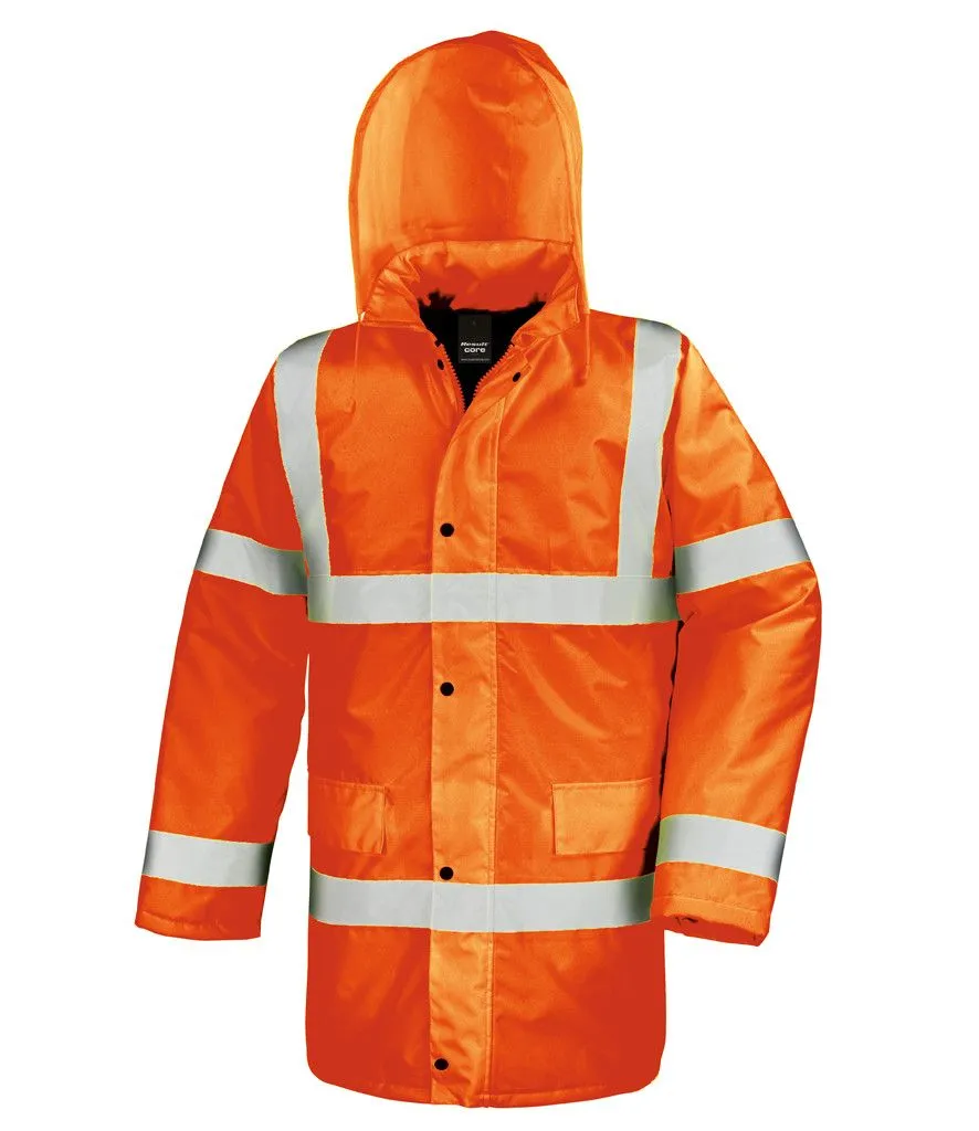 Result - Core - Hi-Vis Motorway Coat - RS218