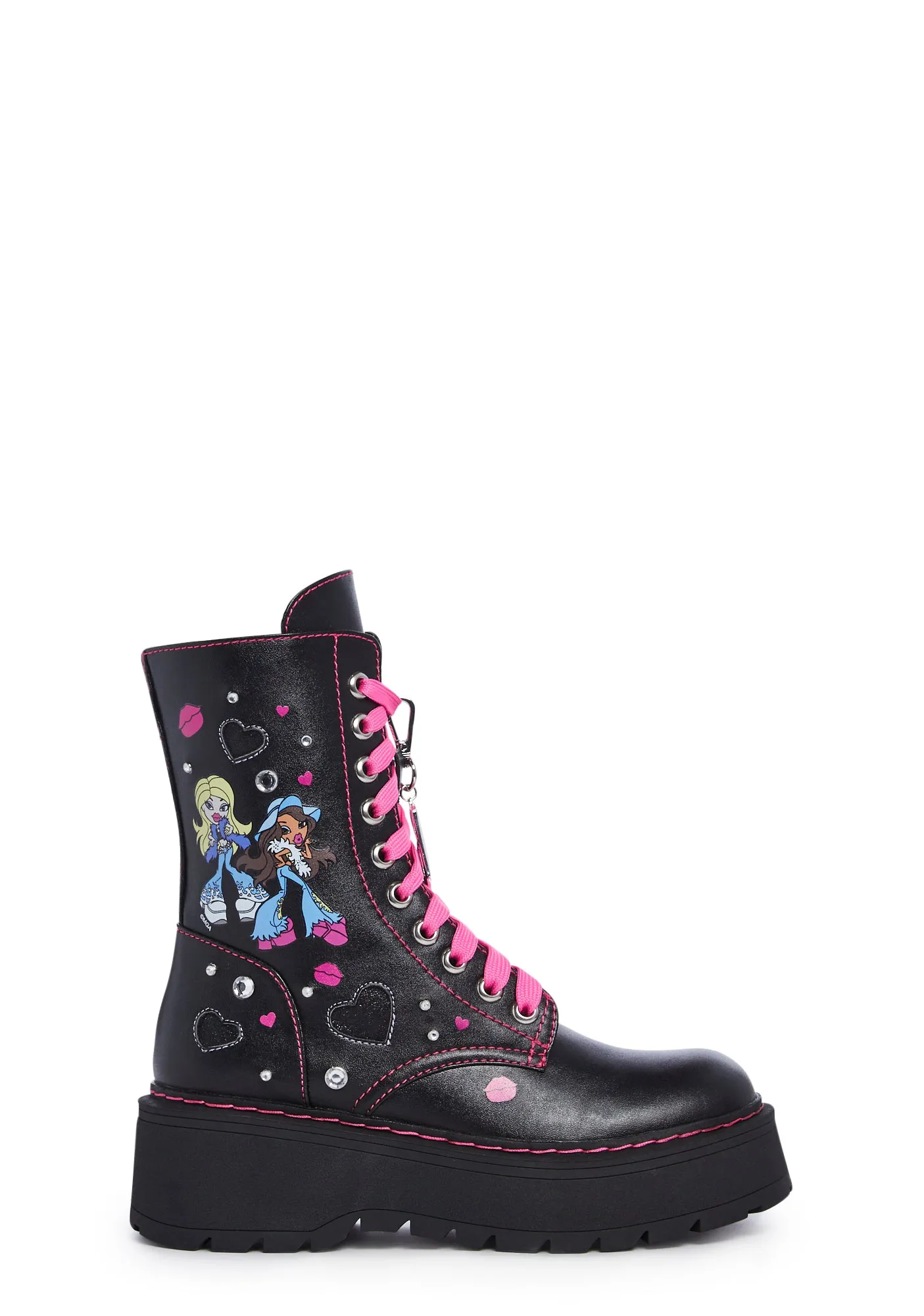 Rock Angelz Combat Boots-