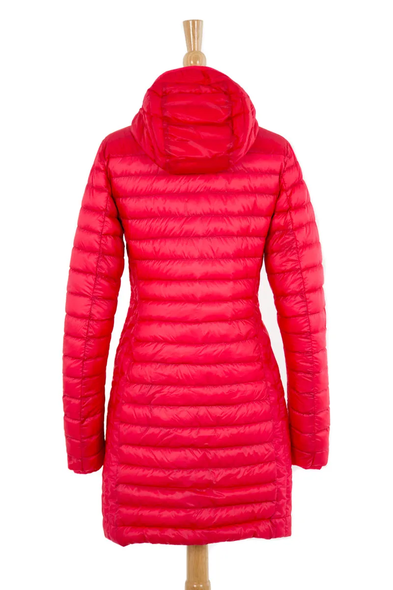 Rose Long Ripstop Hooded Jacket