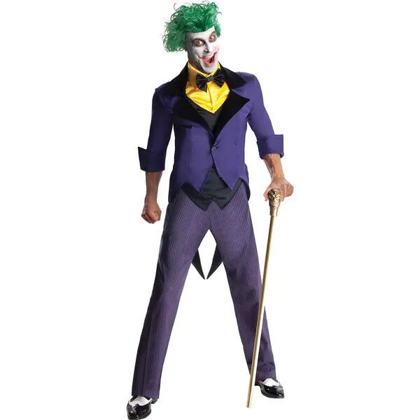 Rubies Batman Super Villain The Joker Deluxe Adult Costume, Multi