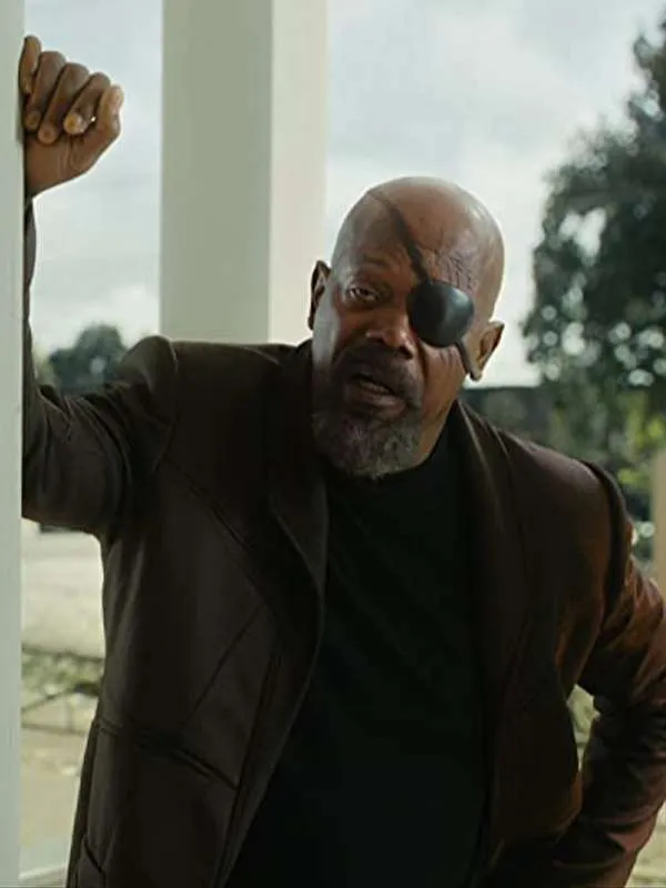 Samuel L. Jackson The Marvels 2023 Coat