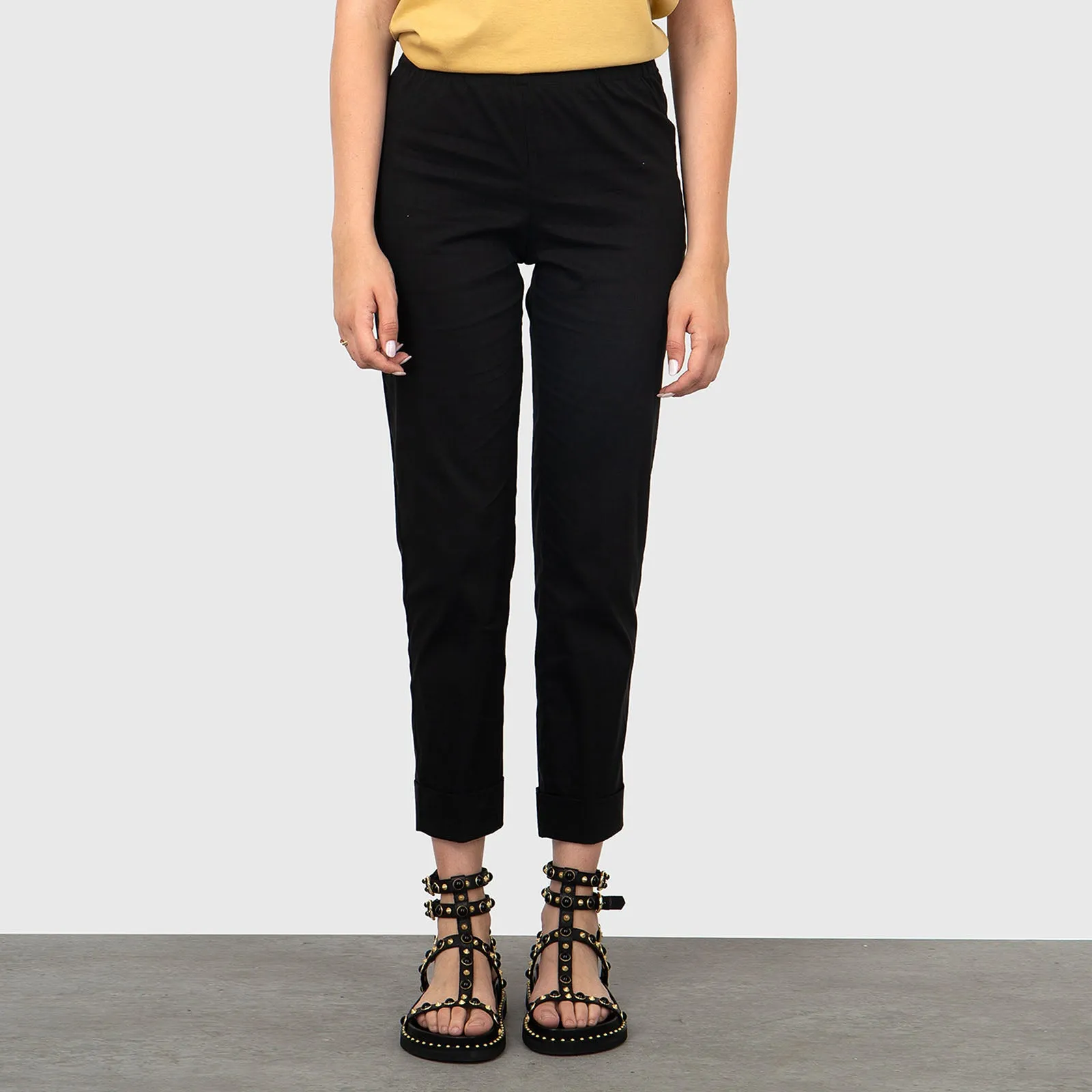 Semicouture Pantalone Octavia Nero Donna