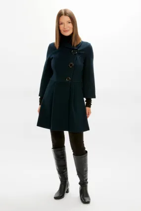 Side Closure Coat Style 234214