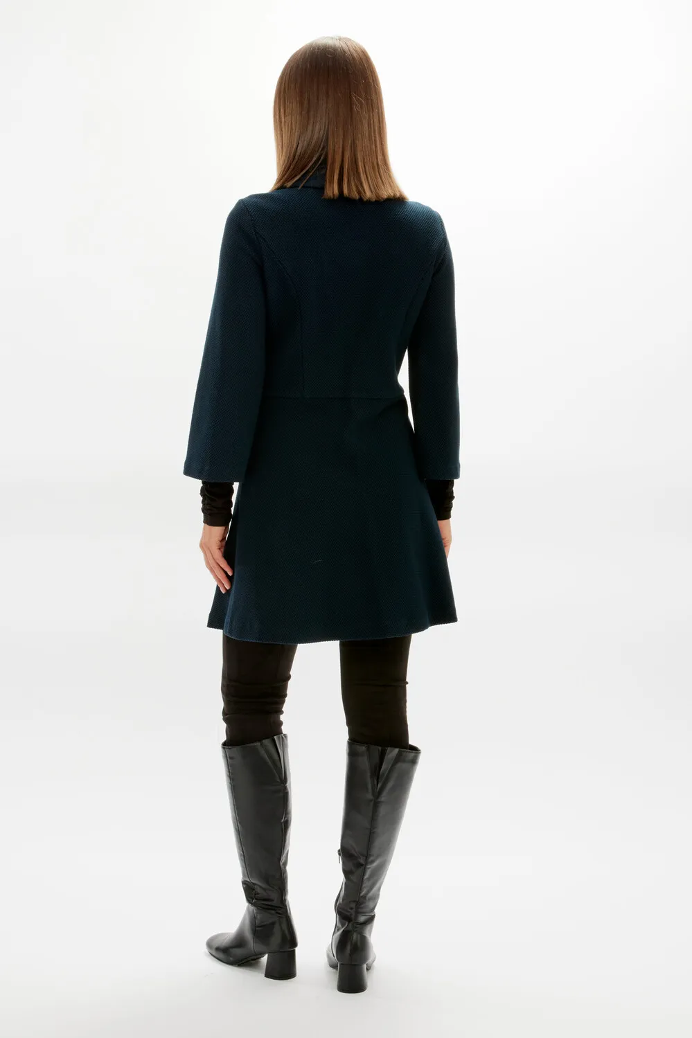 Side Closure Coat Style 234214