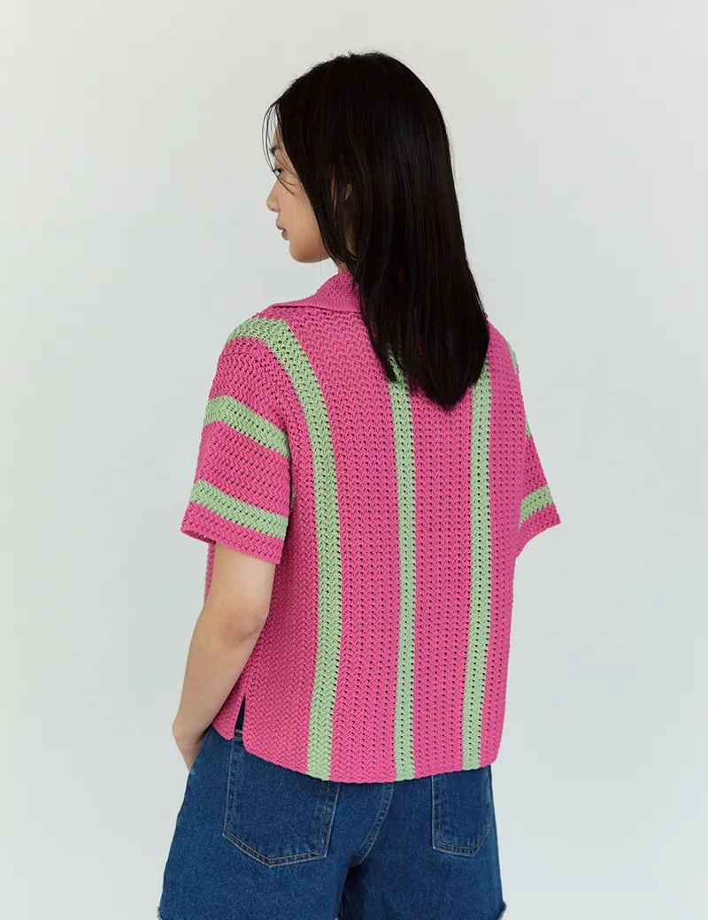 Sienne  |Street Style Short Sleeves Logo Cardigans