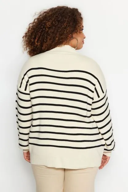 Striped Knit Sweater