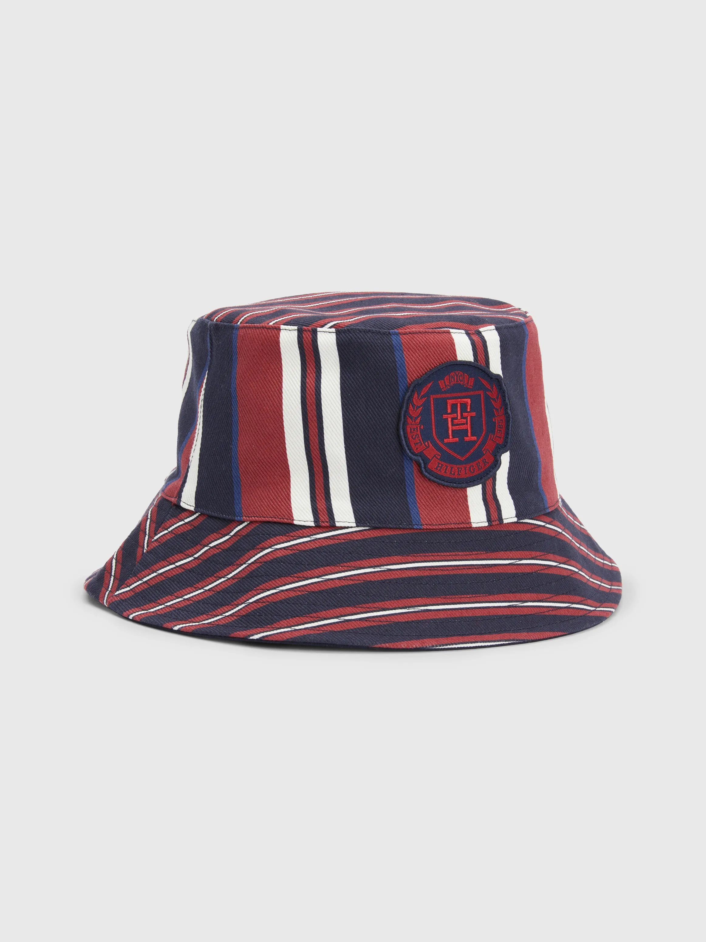 TH Modern Reversible Stripe Bucket Hat | Hats, Gloves & Scarves | Tommy Hilfiger