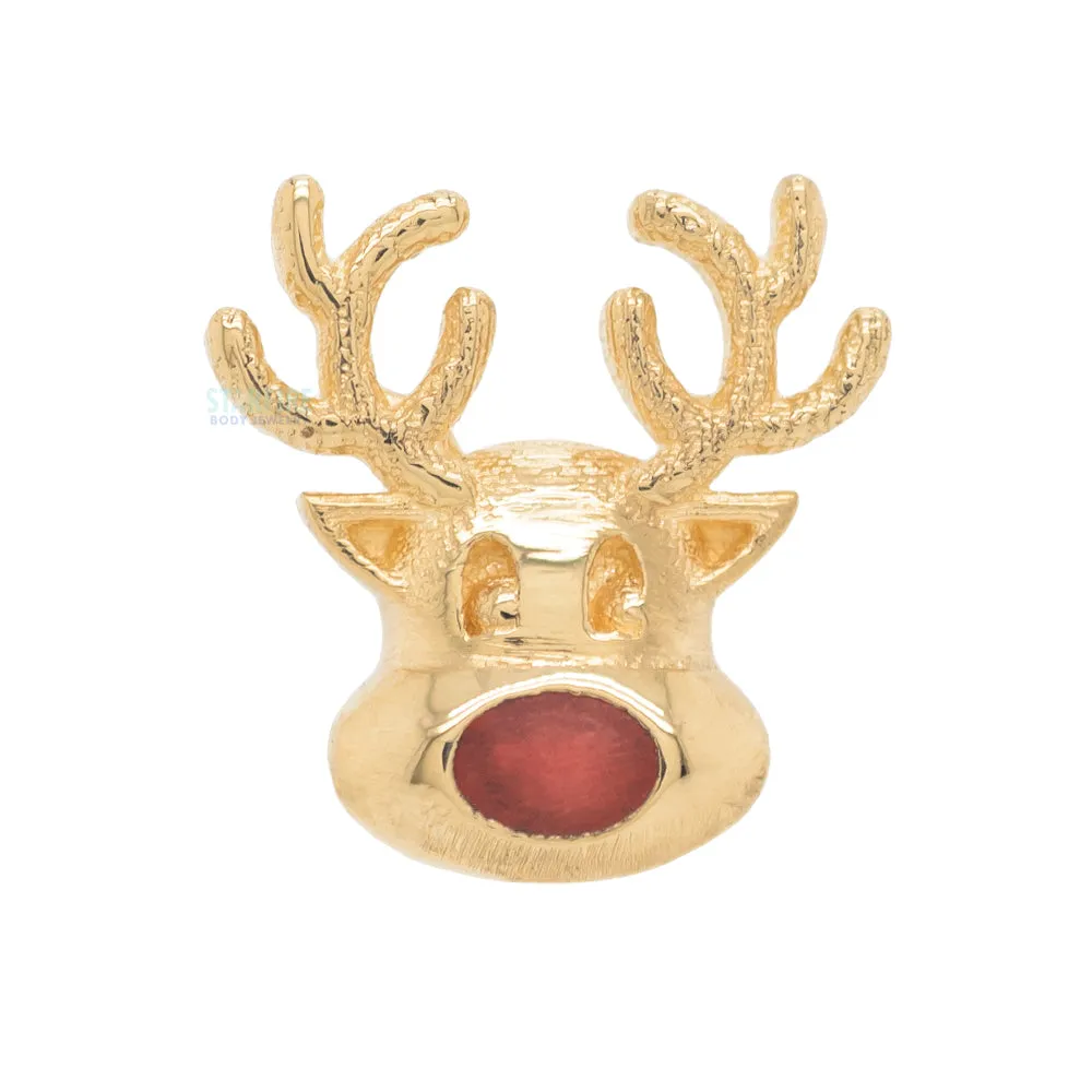threadless: Reindeer End in Gold