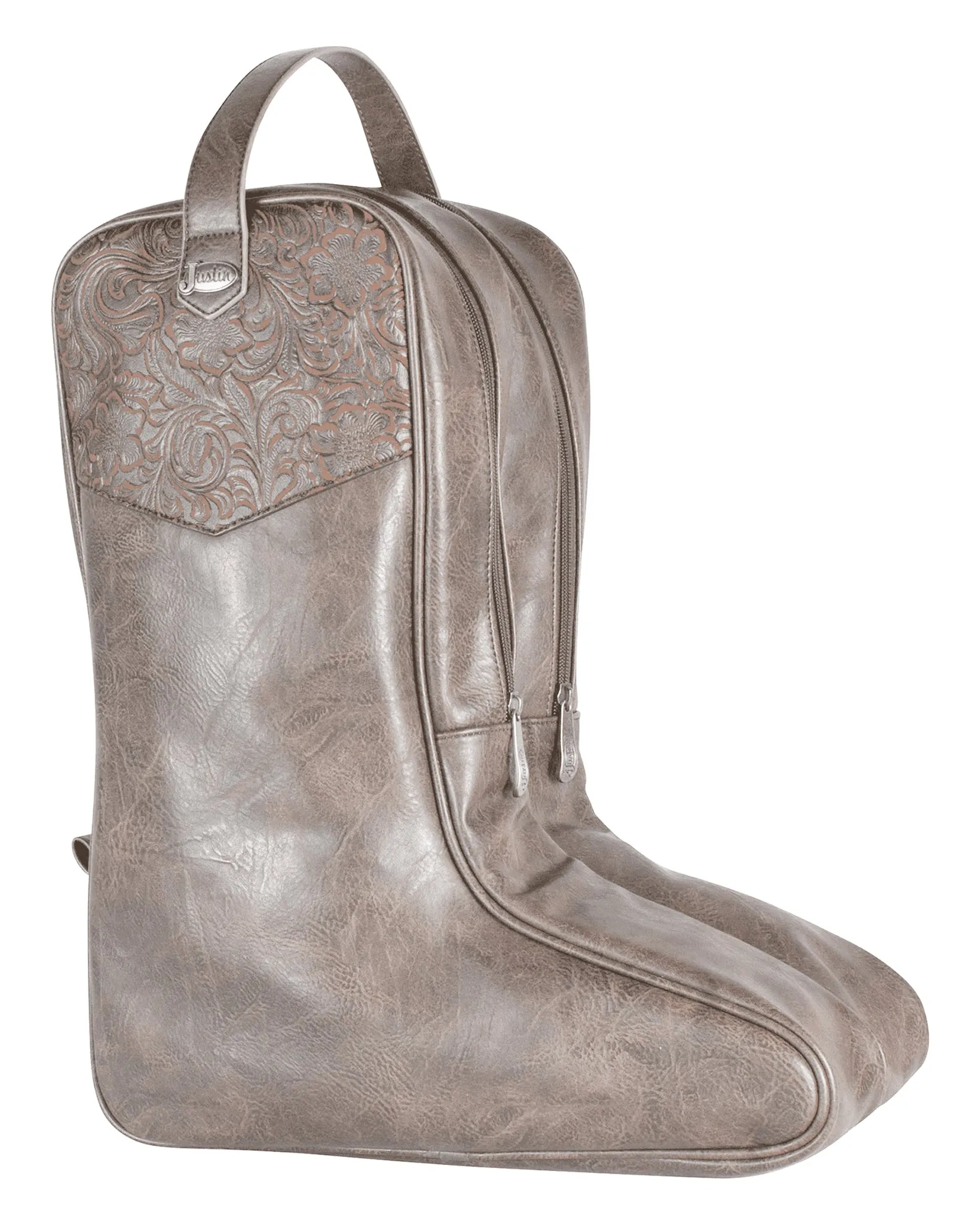 Tooled Boot Bag