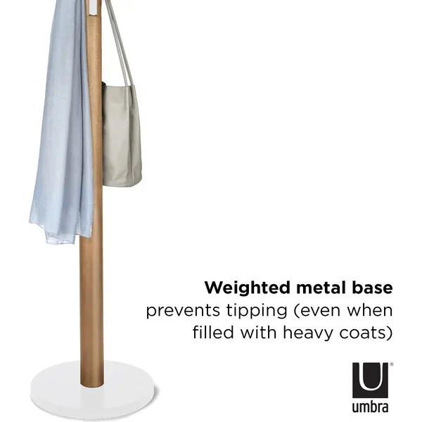 Umbra Flapper Coat Rack, Natural