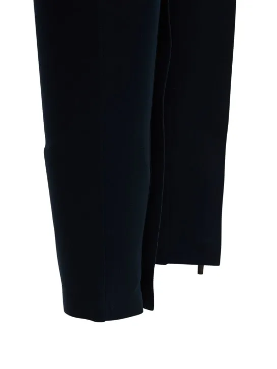 Wardrobe.nyc   Stretch jersey front zip leggings 