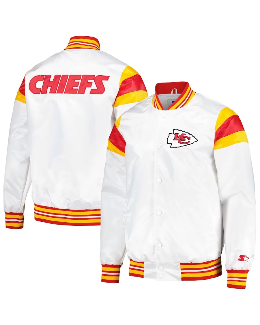 White Chiefs Starter Jacket For Sale - William Jacket