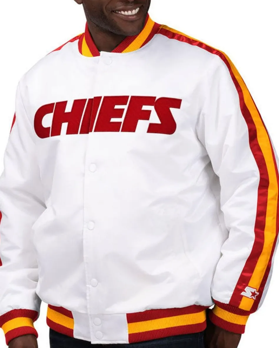 White Chiefs Starter Jacket For Sale - William Jacket