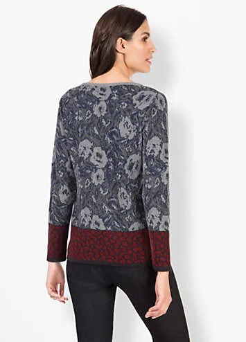 Witt Jacquard Sweater | Grattan