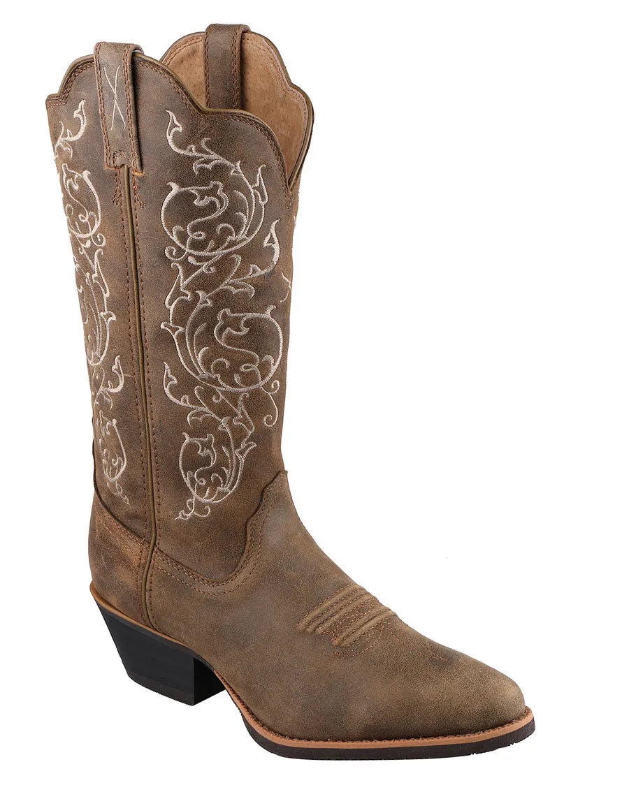 Women's Embroidered 12 Western Boots