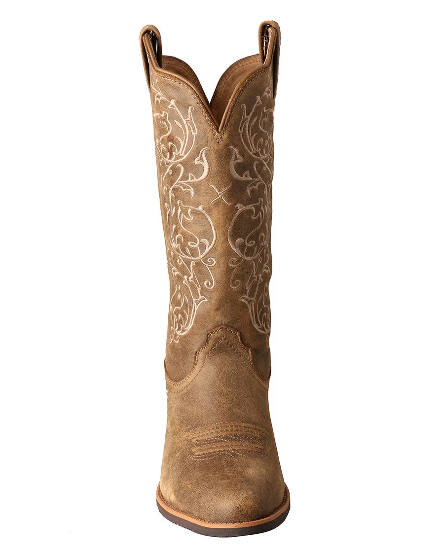 Women's Embroidered 12 Western Boots