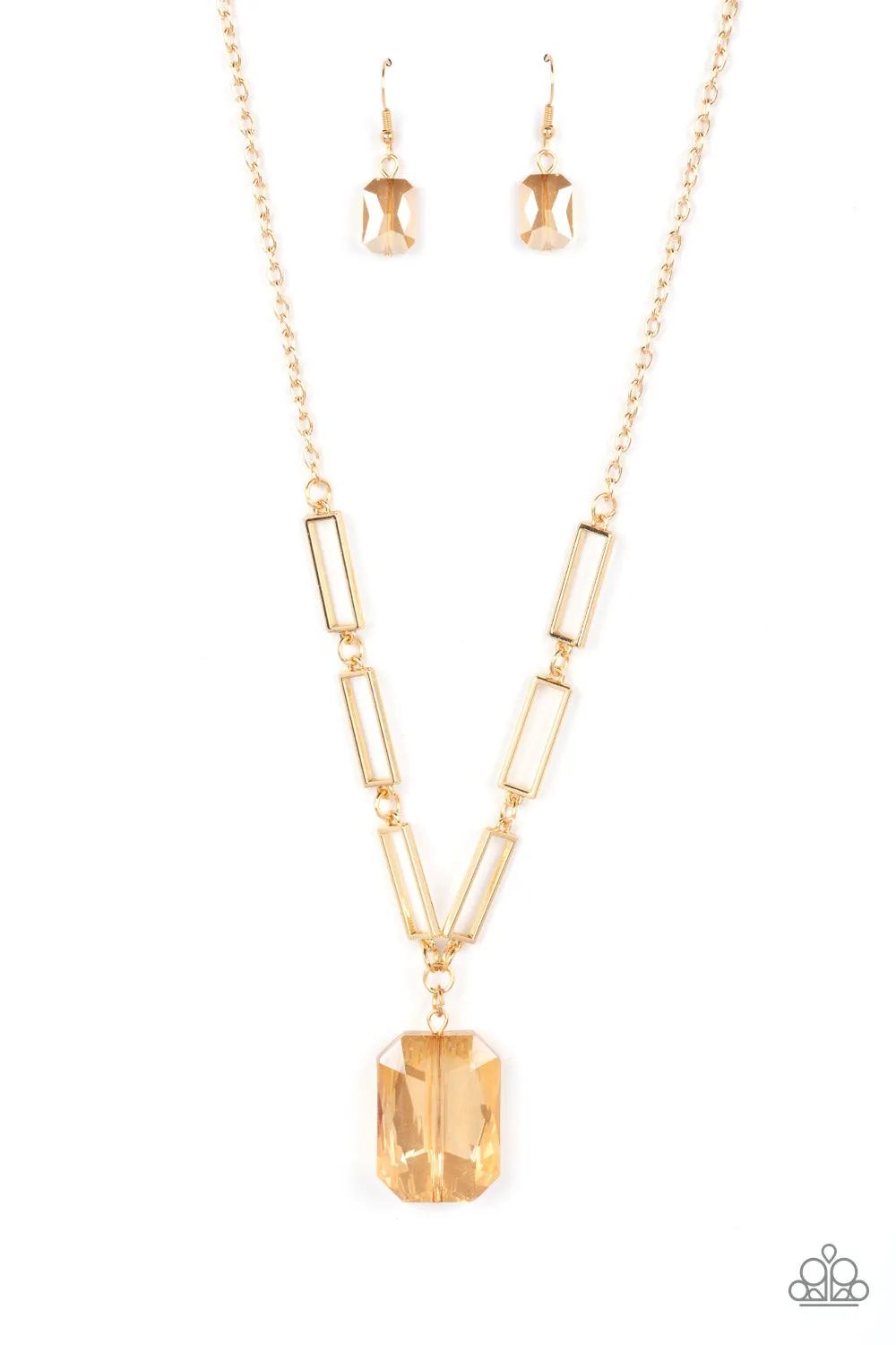 You Better Recognize - Gold ~ Paparazzi Necklace