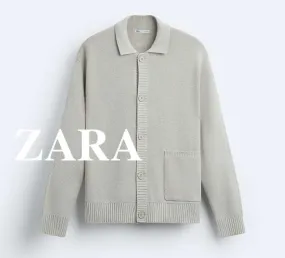 ZARA  |Plain Cardigans