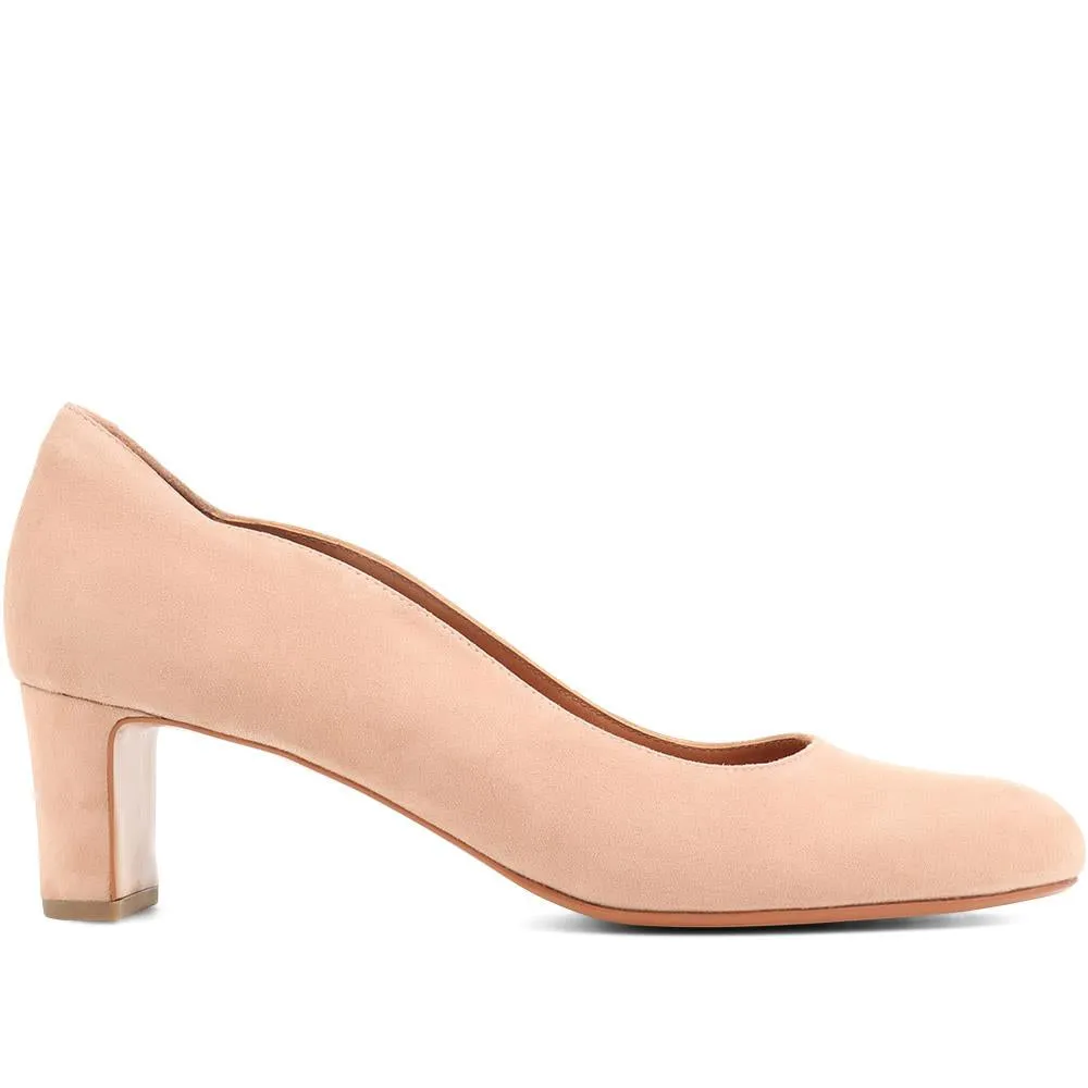 Zoey Leather Court Shoes - ZOEY / 323 597